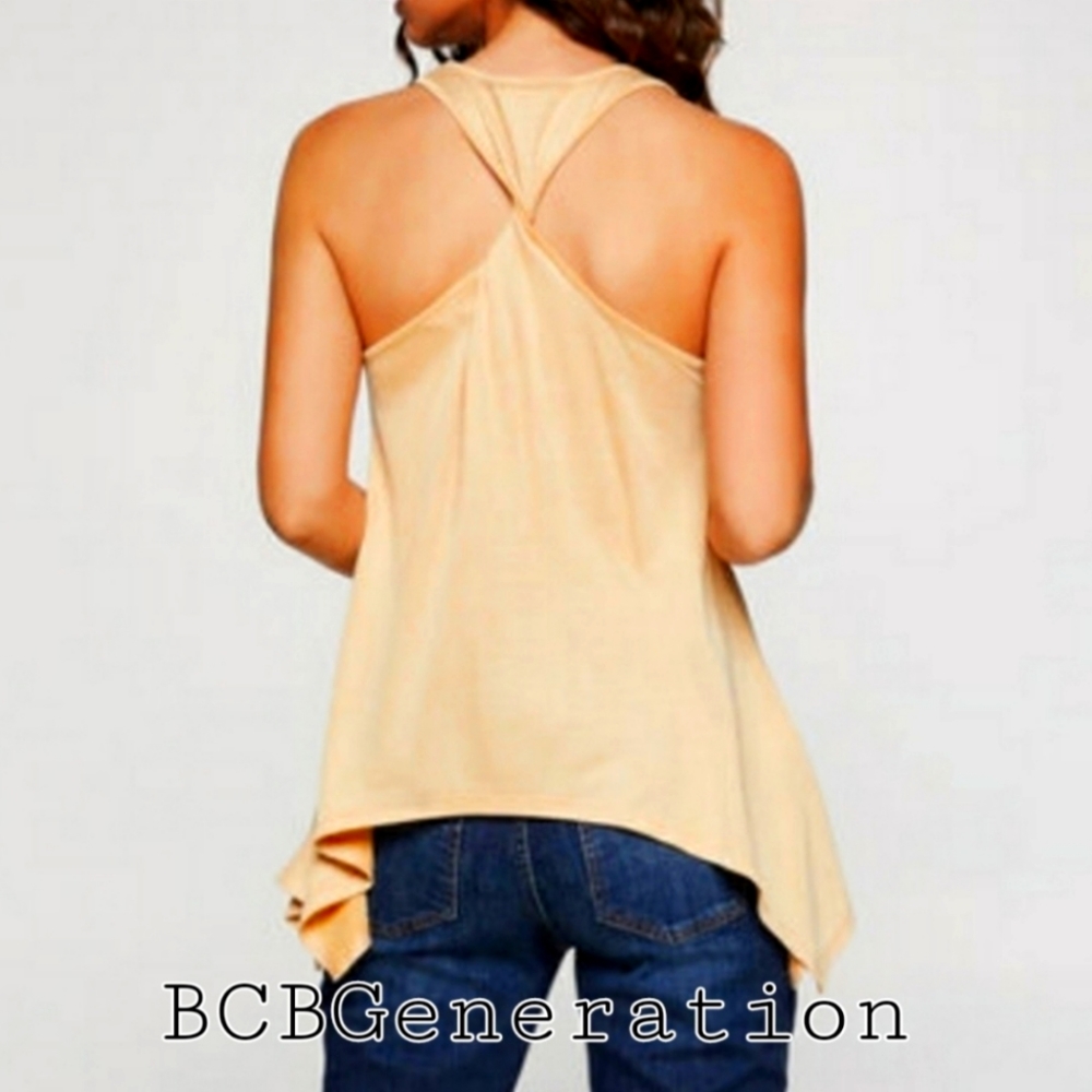 BCBGeneration Asymmetrical Tank Top